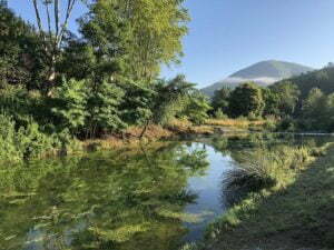 rivier kampeerterrein Rennes-les-Bains
