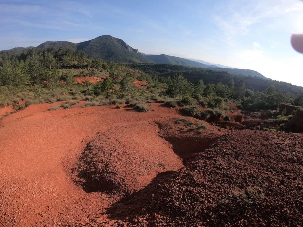 Terres Rouges Rennes-les-Bains randonnees